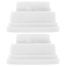 2Stwitte Beschermende Ladder Rubberen End Caps Voor Zwembad Gebruik