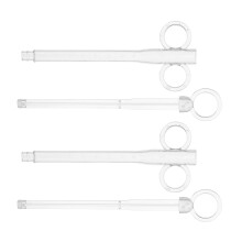 2St Plastic Babyvogel Voedingsspuit Vloeibare