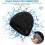 Berretto Bluetooth 5.0, regalo per uomo e donna, nero, cappello invernale wireless con stereo USB, microfono integrato, sciarpa e 2