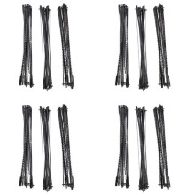 144Pcs Scroll Saw Blades 127mm Carbon Steel Fretsaw Blades with Pin 15/18/24 Teeth Standard Fine Cut Saw Blades