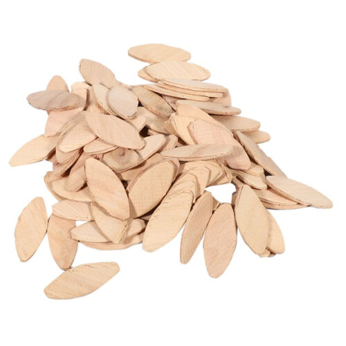 400Pcs No.20 Assorted Wood Biscuits for Tenon Machine Woodworking Biscuit Jointer 2