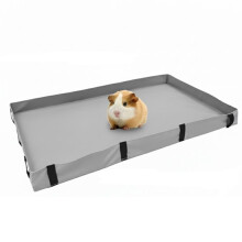 Guinea Pig Cage Liner Waterproof Non Slip Urine Proof Bottom Cover for Rabbits Hamsters Small Pets Home Use 90x60CM