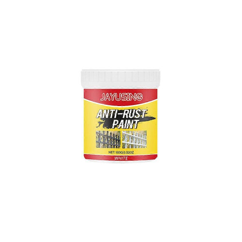 (White) Car Rust-free Primer Water-based Metallic Paint Primer Metal Rust Remover