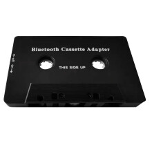 2X Cassete Universal 5.0 Audio Car Tape Adaptador Aux Stereo com Mic para Telefone MP3 AUX Cable Player CD Player