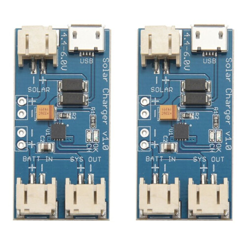 2X  Solar Lipo Charger Board CN3065 Lithium Battery Charger Board Module