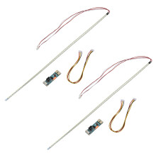8pezzi 490mm Kit Striscia Retroilluminata A LED Aggiornamento Schermo LCD Ccfl da 22 Pollice Al Monitor LED