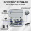 Portable Storage Bag Shockproof Hard Shell Storage Bag Anti-Scratch Camera Protective Case for  Osmo Mobile 7/7P 8