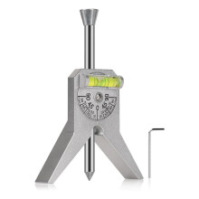 Pipe Center Finder with Centering for Measure Pipe Diameter over 0.5Inch and Pipe Center Punch Level