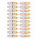 400 Pcs RCA Plug Audio Video Locking Cable Connector Gold Plated 2