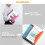 24Pack A4 Plastic File Folder,Expandable A4 Expandable Punched Pockets for A4 Folders,with Snap Closure and Label Pocket 2