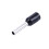 3000X Terminale Crimpato Pre-Isolato E1008 18Awg 1,0mm2 Argento Nero 6