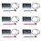 6X 19 Pin to 8 Port USB 3.0 Hub 5.25 Inch CD-Rom Drive Bay CD Rom Front Panel for Computer Case 1