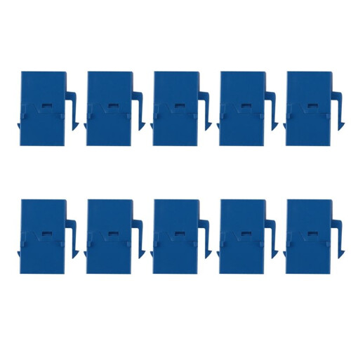 50Pcs RJ45 Connector  Jack Cat6 Extension Coupler Ethernet Network LAN Cat 6 Coupler Jacks Extend Adapter, 1