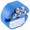 2X RTD PT100 Temperature Transmitter Module Thermal Resistance -50-100C DC24V Output 4-20MA 3