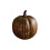 (S 200g, Brown) Twinkle LED Light Pumpkins, Timer Lighted Sparkling Starry Night Glass Pumpkins 1