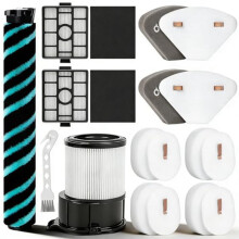 Replacement Filtes and Roller Brush for IP3251 IP3253 PowerDetect Clean & Empty Cordless Vacuum Cleaner