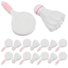 10Sets Kinder Badminton Rackets Met Wit Kunststof Voor Thuisplezier
