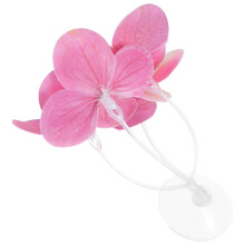 7X Duurzame Roze Kunstplanten Aquarium Vis