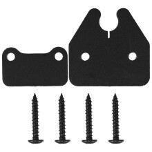 1Set Complete Auto Zonneklep Reparatieset Met Metalen Klemmen