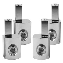 2Paren Hoogwaardige Car Amp Terminal Adapter Aluminium