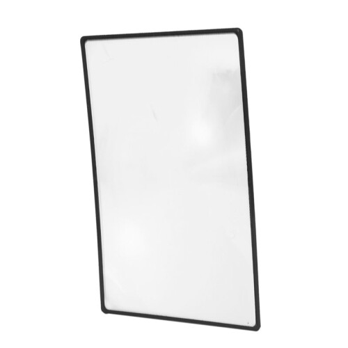 10X Reading Support Sheet Magnifier Magnifying Glass 3-Zoom Black 2