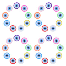 100St Oog DIY Kralen Zachte Voor Halsketting En Oorbellen