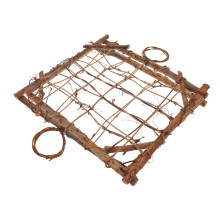 2St Decoratief Rieten Frame Voor Luchtplanten En Wandkunst