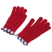 1Paar Handschoenen Dames Open Vingertoppen Trendy Stijl