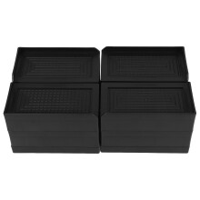 4St Bedpoot Verhogers Met Antislip Rubber Bekleding