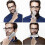 Men's Beard Shaper Kit Beard Stencil Guide Template Outline Beard Shaping Tools_dfn 1