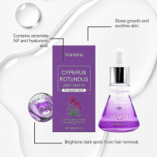 3x Cyperus Rotundus Skin Serum, Cyperus Rotundus Oil for Hair Removal, Reduce Hair Ingrowth, Natural Moisturizing Soothing Body Oil