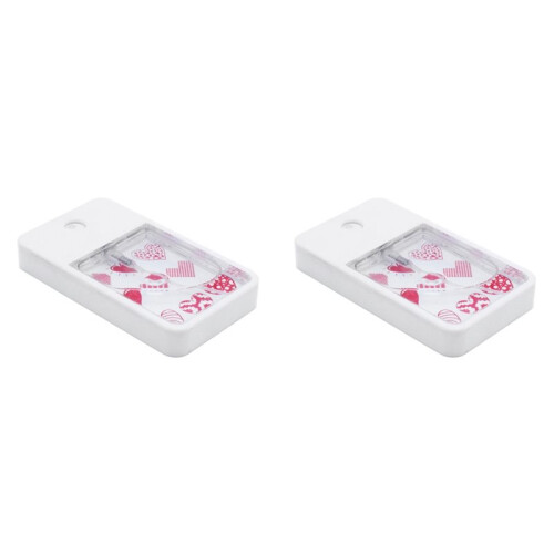 2X 30Ml Sublimation Blanks Perfume Bottles Empty Travel Spray Atomizer Cosmetic Sprayer Bottle Refillable