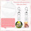 20 Pcs LED Sublimation Blank Keychain Acrylic Lighted Transfer Round DIY Keychain 3