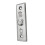 2X Stainless Steel Exit Button  for Lock Door Access Control System Door Push Exit Door Release Button Alloy 2