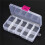 9pcs 10 Grid Electronic Component Parts Kits Plastic Storage Box Case 6