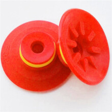 Industrial Flat Vacuum Suction Cup F Series Single-Layer Silicone Robotic Arm Accessory with Ribs,Pack of 10 Pcs F30