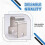 Drawer Front Installation Clamps, 2PCS Stainless Steel Cabinet Installation Clamps Tools for Drawer Front Panel 6