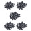 225 Pcs  Power Jack Socket 2.1mm x 5.5mm -Type PCB Mount -005 1