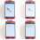 3 Pcs 3.5 Inch 480X320 SPI Serial TFT LCD Module Display Screen with Press Panel Driver IC ILI9488 for MCU 1