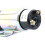 2X 24V  Generator Set Engine Stop Solenoid Valve Excavator Fire Extinguisher Flameout Fuel 6