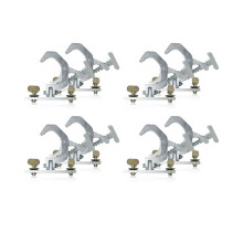 8x Aluminium VikkläMma Krokar Scen Light Fold HäNgkrok Lastning 150Kg 42-61Mm Truss Tube 230W 7R/200W 5R Light