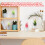 Ψεύτικη βιτρίνα λουλουδιών, χωρίς συντήρηση, τεχνητά παχύφυτα, ρεαλιστικά 2