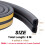 Λαστιχένια ταινία στεγανοποίησης EPDM για πόρτες και παράθυρα, Αποκλεισμός 5