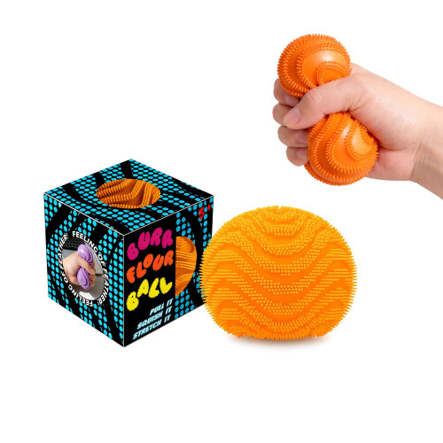 Μπάλα στρες Fuzz Squishy, πολύχρωμο παιχνίδι Fidget με υφή για ανακούφιση απ 2