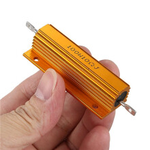 10X Gold Aluminum Clad Power Resistor Resistance 100W, 10 Ohm 10R