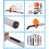 Dental Wireless LED Curing Light, Blue Cordless Cure Lamp Machine with Adjustable Working Timer 5