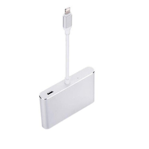 Καλώδιο προσαρμογέα Lightning σε HDMI VGA, υποδοχή ψηφιακής τηλεόρασης AV 1080 2