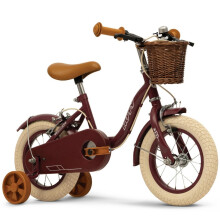 HUFFY Vintage Kids Bike Burgundy 12"