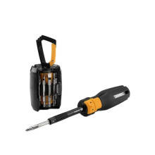 TOUGHBUILT Chave de Fenda Multifuncional com Catraca e 24 Bits - Ferramentas Manuais Multifuncionais