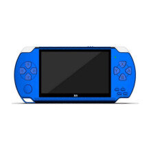 (blue) X6 4.3-inch 64-bit 8GB Handheld Game Console with 10,000 Built-in Games and Camera Function